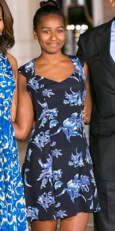 Sasha Obama's Style Evolution in 2020 | Sasha obama style, Mixed media dress, Style