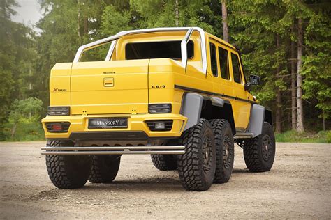 Mercedes G63 AMG 6x6 Tuned to 840 HP by Mansory, Stuffed with Carbon ...