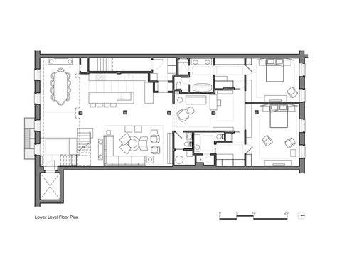 Gallery of Tribeca Loft / Andrew Franz Architect - 9 | Loft floor plans ...