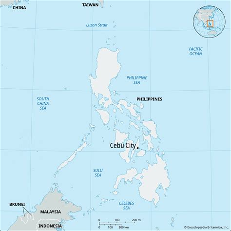 Cebu City Map Philippines - Pooh Ulrika