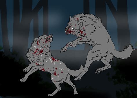 Fighting Wolves by TheSodaSmuggler on DeviantArt