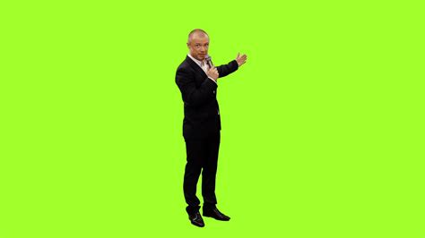 Tv reporter speaking and pointing someth... | Stock Video | Pond5 | Greenscreen, Green screen ...