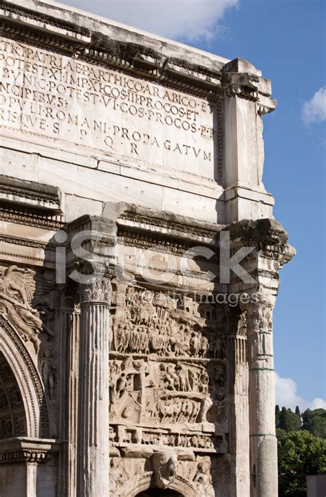 Arch Of Titus In Roman Forum Stock Photo | Royalty-Free | FreeImages