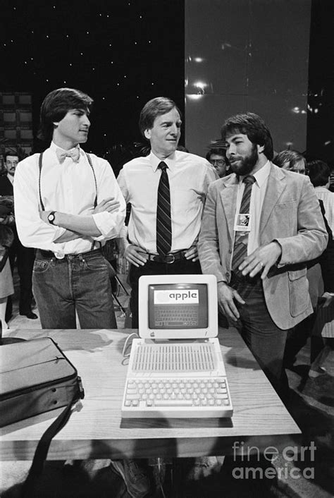 Apple Computer President And Co-founders Photograph by Bettmann | Fine ...