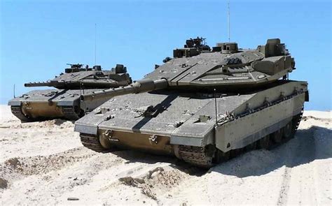 تسليم دبابات Merkava 5 Barak المطورة إلى الجيش الإسرائيلي في عام 2023 ...