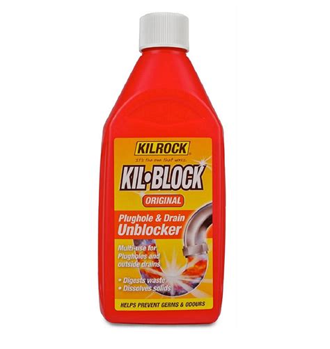 Kilrock 500Ml Drain Unblocker Liquid - Global Brands