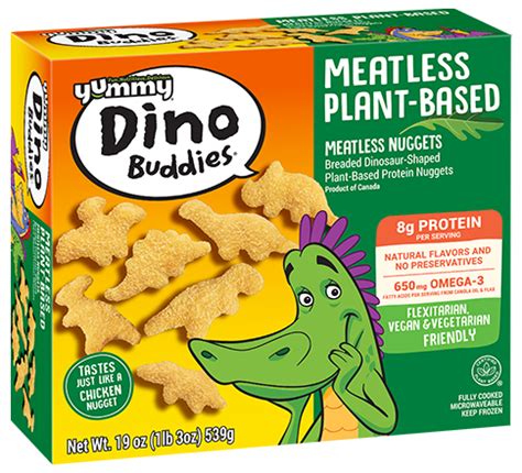 Meatless Plant-Based — Yummy Dino Buddies