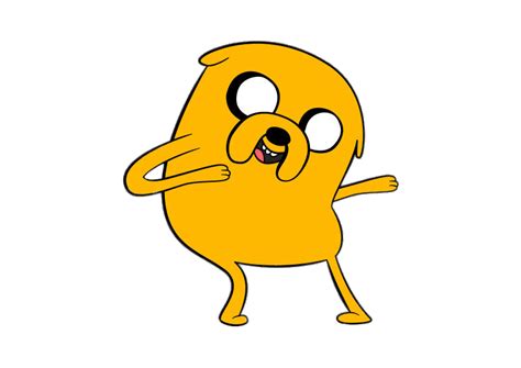 Adventure Time Jake the Dog Dancing transparent PNG - StickPNG