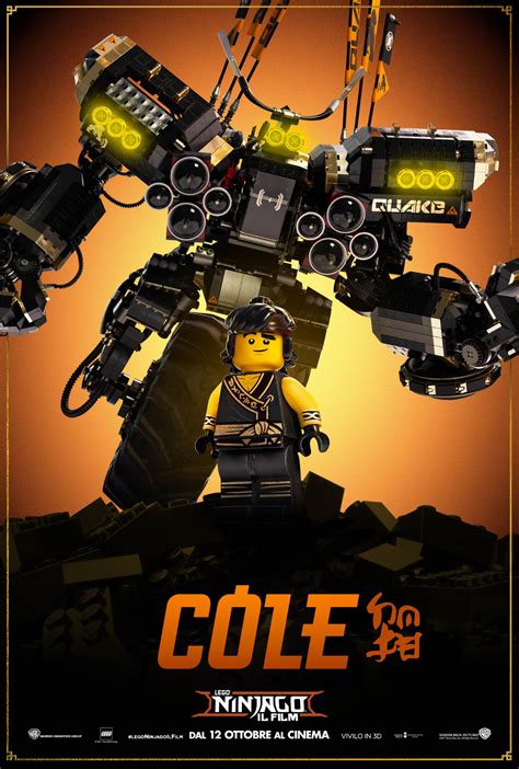 LEGO NINJAGO IL FILM - I Mech Character Poster Italiani