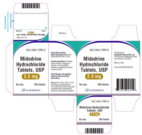 MIDODRINE HYDROCHLORIDE tablet