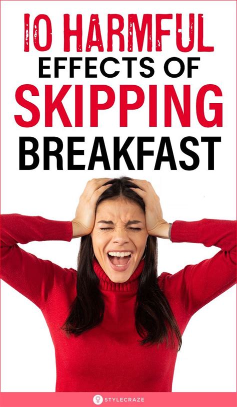 10 Harmful Effects Of Skipping Breakfast in 2021 | Skipping breakfast, Breakfast, Calorie intake