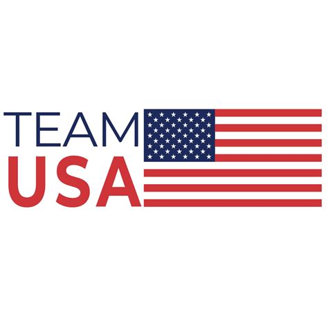 Team USA Flag Sticker | Swim Things