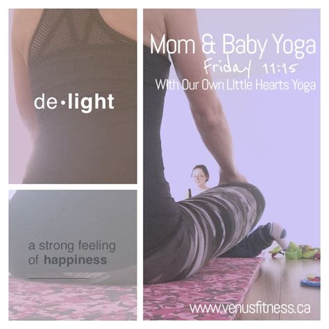 Mom & Baby Yoga - Venus Fitness and Lifestyle