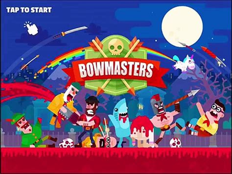 BOWMASTERS - All Characters in Game Part 1 - Android / iOS Gameplay ...