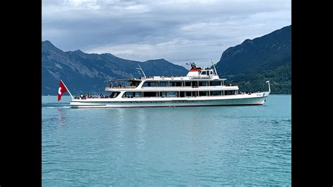 Boat Cruise on Lake Brienz - Interlaken - Switzerland - YouTube