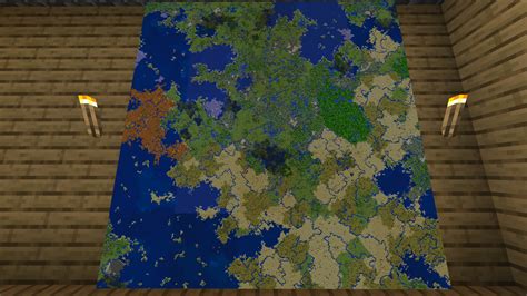 5x5 map on bedrock edition, all zoomed out to level 3 in survival : r/Minecraft