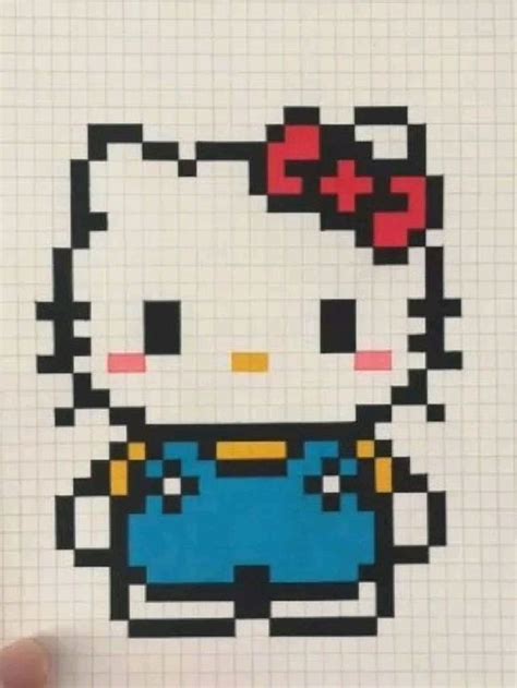 Hello Kitty | Dibujos pixels de Kitty