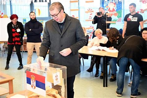 Near-final results confirm populist victory in Serbia while the opposition claims fraud ...