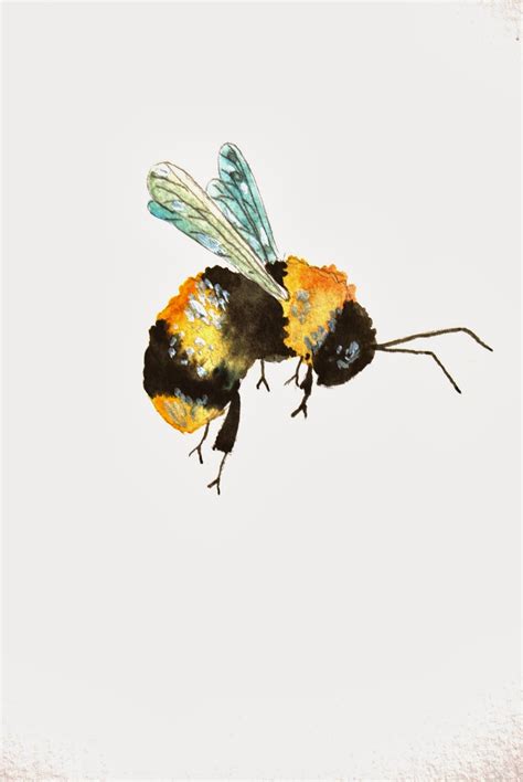 Painting in Trees: Bumble Bee