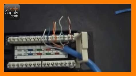 Cat5 Patch Panel Wiring Diagram - 2u Rackmount 48 Port Cat5e Patch Panel Horizontal - How to ...