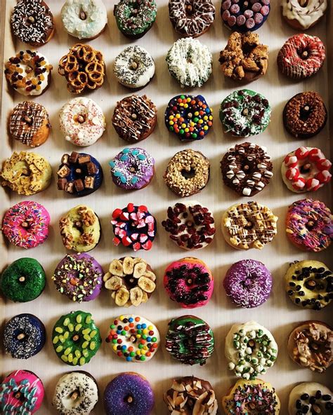 Image may contain: 1 person, food | Donut flavors, Homemade donuts, Donut toppings