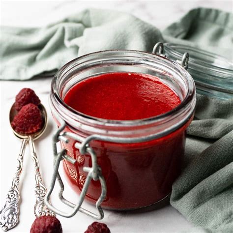 Raspberry coulis - Sugar Pursuit