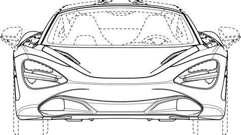 McLaren 720S Spider shows off in patent drawings