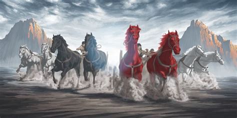 Zechariah’s Eighth Vision—Chariots and a Crown | Study | Zechariah, Bible artwork, Bible pictures