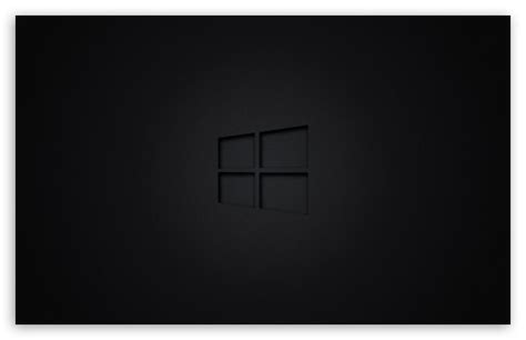 Download Windows 10 Black UltraHD Wallpaper - Wallpapers Printed