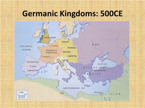 Germanic Kingdoms Map