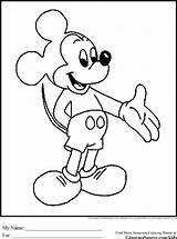 Mickey Mouse Drawing Pictures Az Coloring Pages Sketch Page sketch template