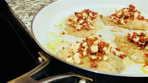 Easy Stove Top Salmon Recipe with Sun-Dried Tomatoes and Feta - FFLL