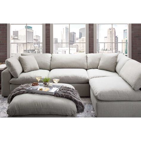 Cloud 9 4PC Sectional | 1K-317-4PC** | Elements International Group, LLC | AFW.com