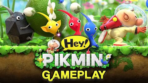 Hey! Pikmin Demo Gameplay - YouTube