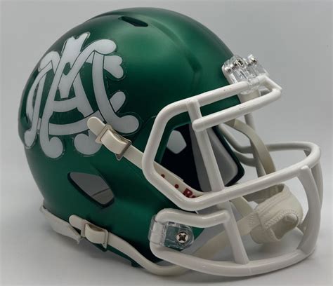 Michigan State Spartans vs Maryland 9-23-2023 Satin Green Riddell Speed