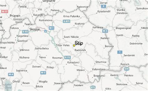 Stip Weather Station Record - Historical weather for Stip, Yugoslavia (former)