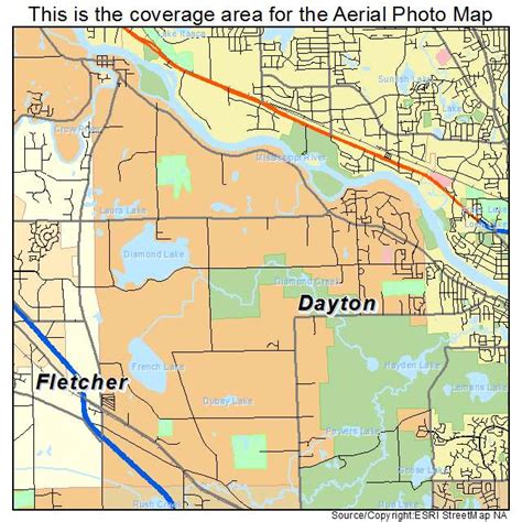 Aerial Photography Map of Dayton, MN Minnesota