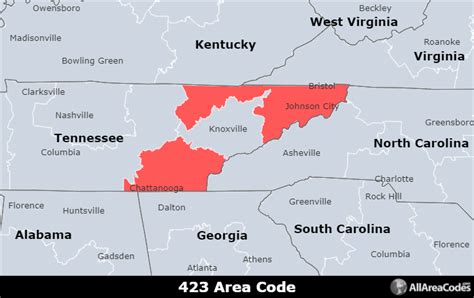 Tennessee Area Code Map – Map Of The Usa With State Names
