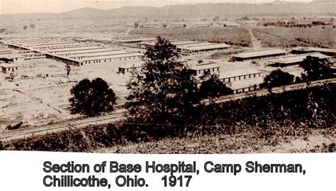 Section of Base Hospital | Camp sherman, Chillicothe, Ohio