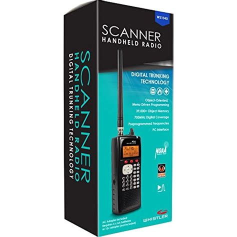 Whistler WS1040 Handheld Digital Scanner Radio 52303406997 | eBay