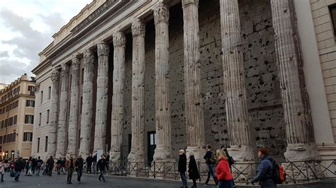 Temple of Hadrian, Rome. : r/ancientrome