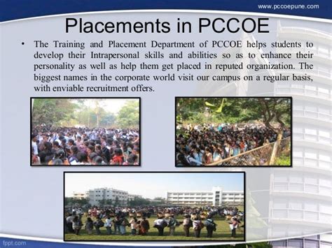 Pccoe placements