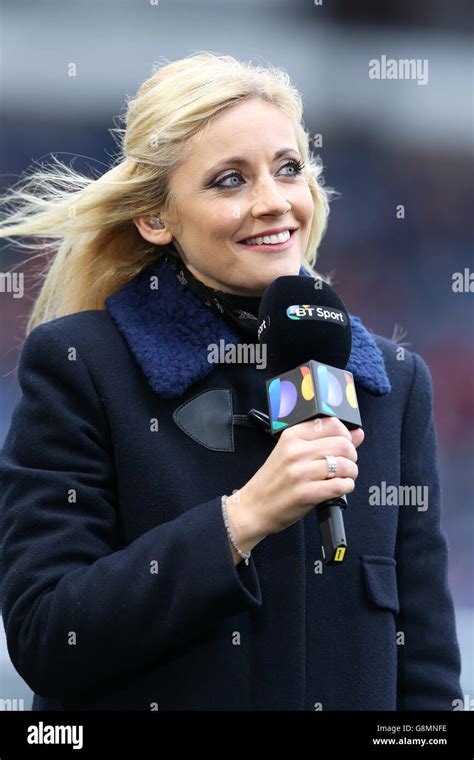 Bt sport presenter lynsey hipgrave hi-res stock photography and images - Alamy