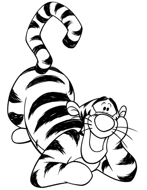 Free Tigger Coloring Pages To Print, Download Free Tigger Coloring Pages To Print png images ...