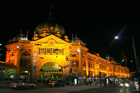 Flinders Street Station at night | Flickr - Photo Sharing!