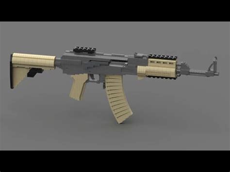 Custom Lego Gun MOC: AK-47 MK.II [MW2] - YouTube