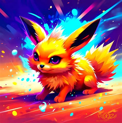 Eevee Art by Fr0Zai on DeviantArt