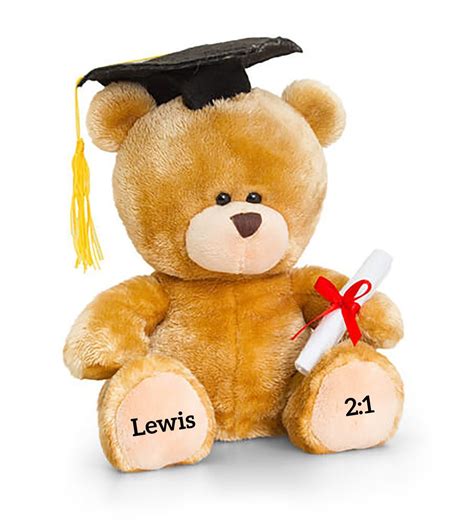 Graduation Bear Personalised | Graduation teddy bear, Graduation bear, Personalized graduation gifts