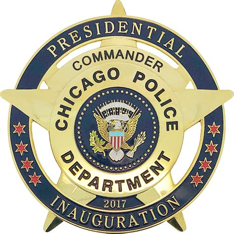 Download Chicago Police Star Presidential Inaguration Badge - Passaic Gifted And Talented ...