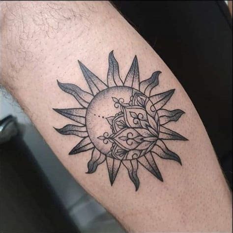 40 Beautiful Sun Tattoos Design and Ideas For Men And Women